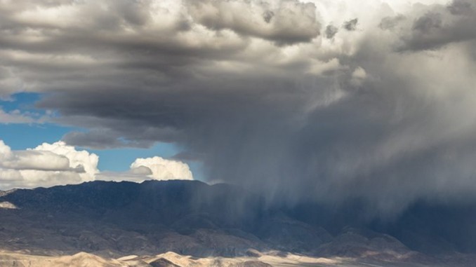 2016年加州欧文谷的降雨