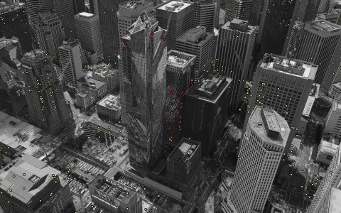 卫星影像数据显示旧金山千禧大厦正在下沉