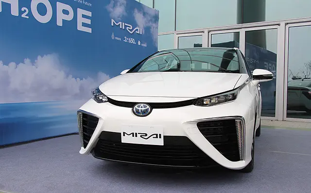 氢燃料电池车Toyota Mirai