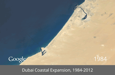 迪拜海岸扩张