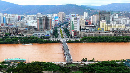 兰州黄河和中山桥