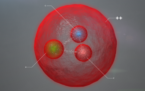 LHC发现一个新的含有两个魅夸克的粒子