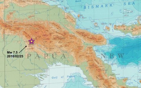 巴布亚新几内亚发生7.5级地震