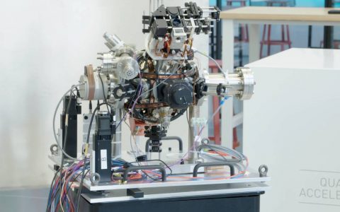 量子加速感应器（Credit：Imperial College London）