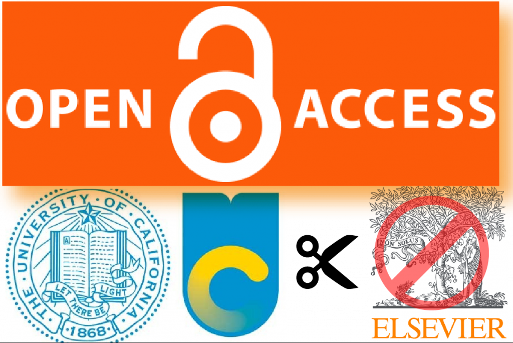 加州大学终止与科技文献出版商爱思唯尔订阅合同