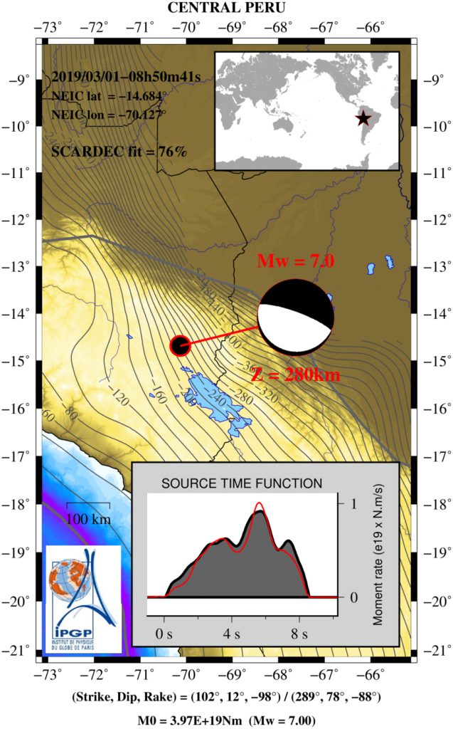 秘鲁阿桑加罗发生7级地震