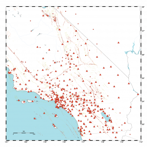 大部分加州强震都有前震发生
