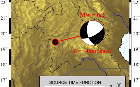 老挝和泰国边境发生两次浅源强震
