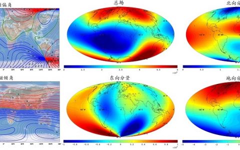 中国第一个全球地磁场模型发布