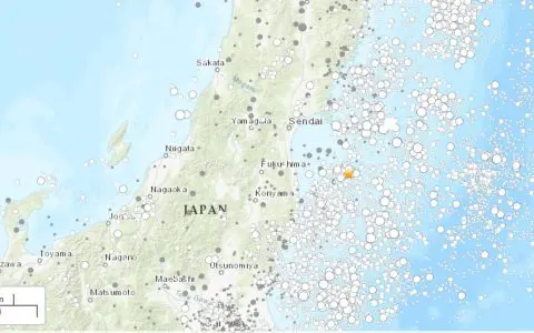 日本东海岸发生7.1级地震，未引发海啸