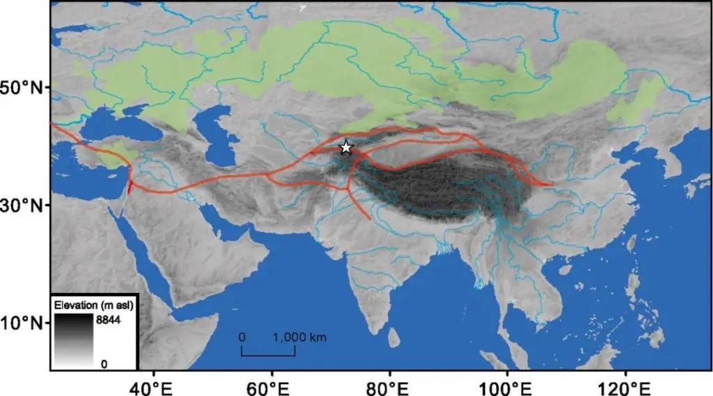 史前丝绸之路的开通受中亚超级大旱而推迟