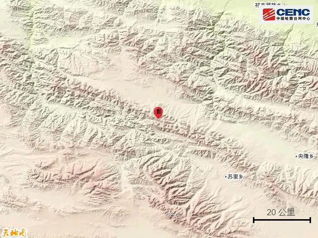 甘肃张掖市发生5.1级地震