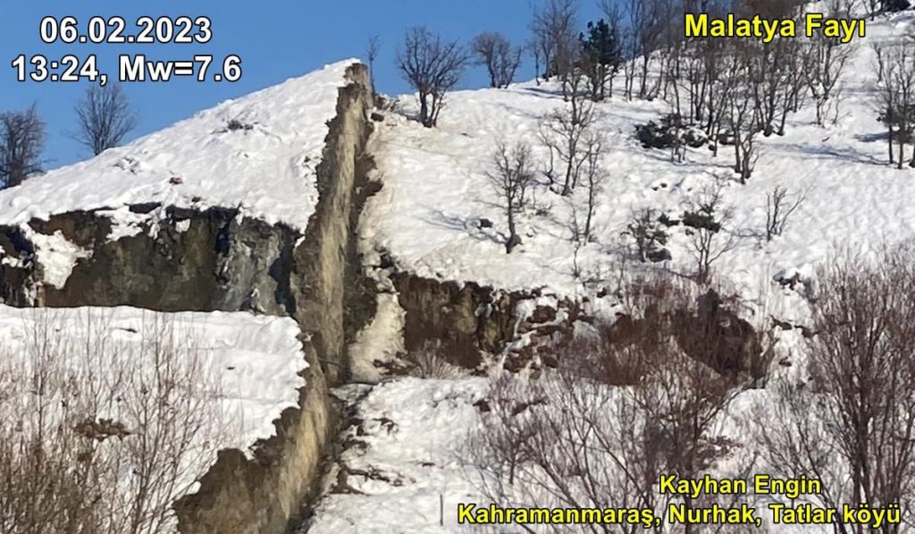 2023年土耳其地震地表破裂野外照片集锦