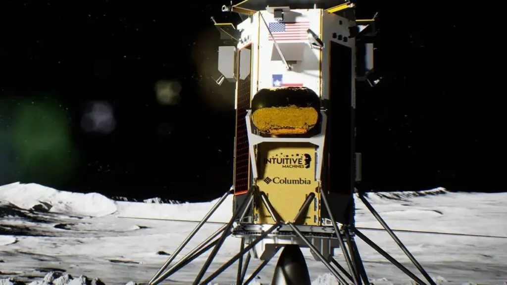 美国商业着陆器成功降落在月球