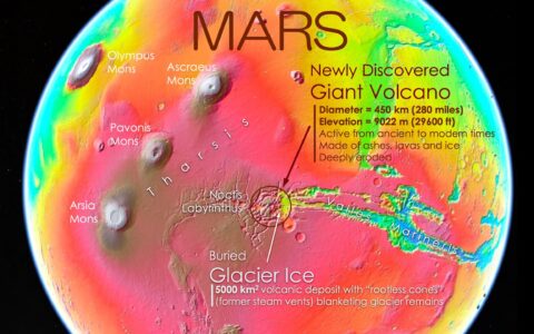 火星惊现巨型火山