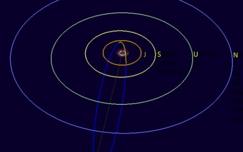 紫金山天文台新发现一颗紫金山彗星C/2017 E2(Tsuchinshan)